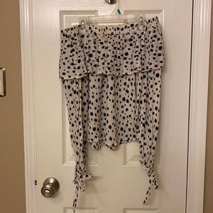 Off Shoulder Long Sleeve Top